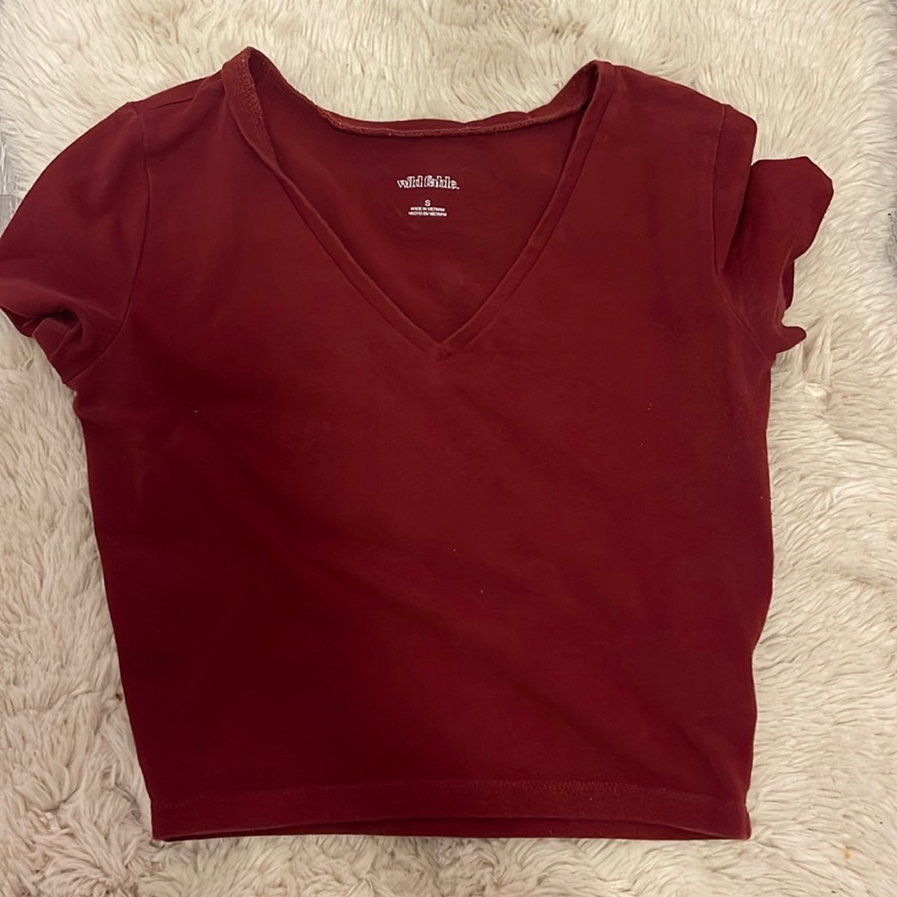 Bought from target worn multiple times , red cute top